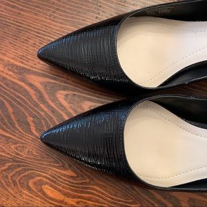 ALFANI Black slingback pump WIDE